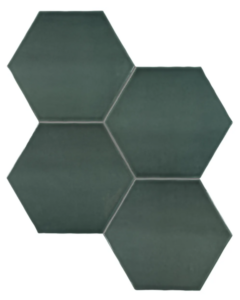 Teramoda Emerald 6in Hex Glossy