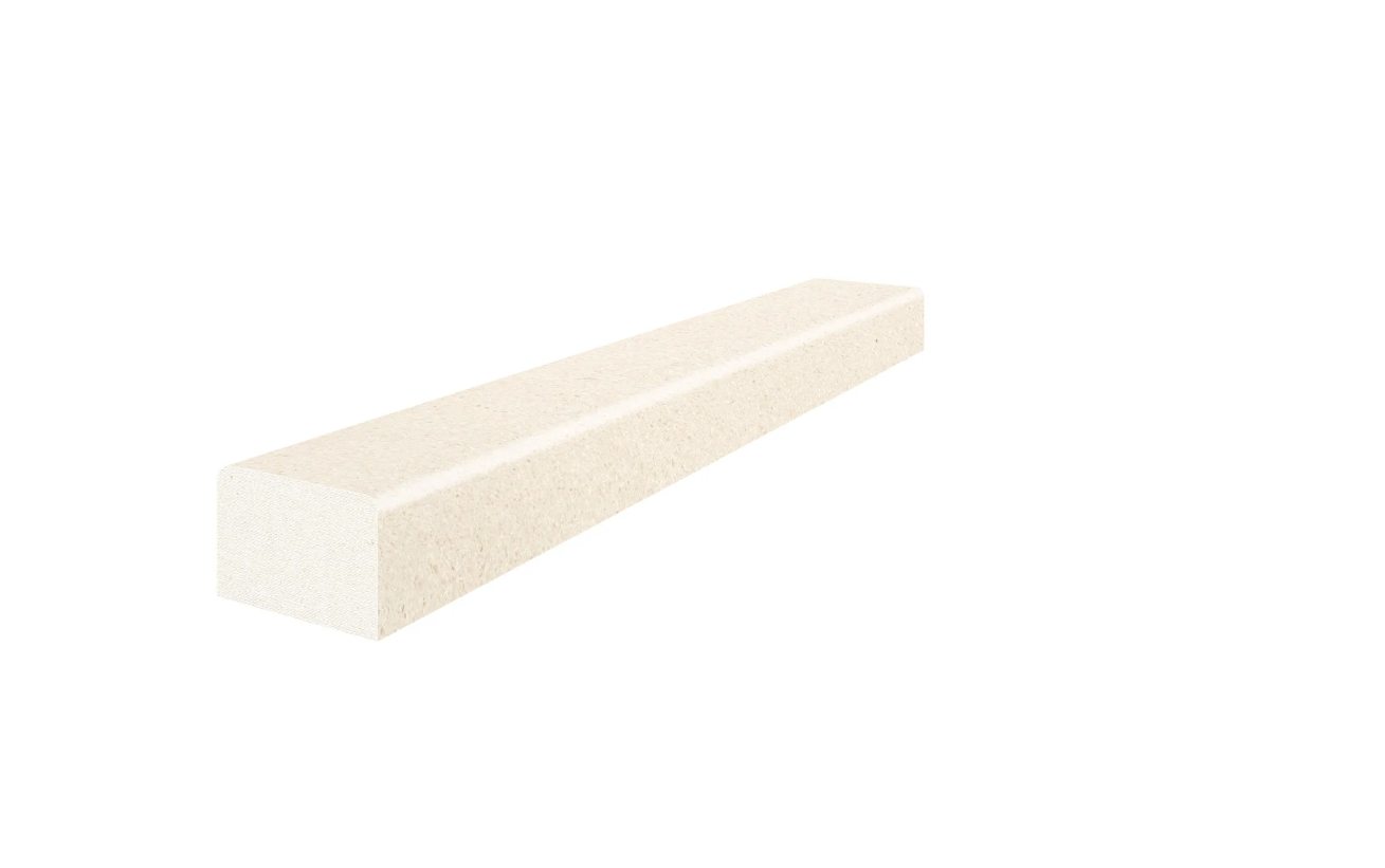 Serene Ivory -Limestone 1.25x12 Deco-Bar Honed